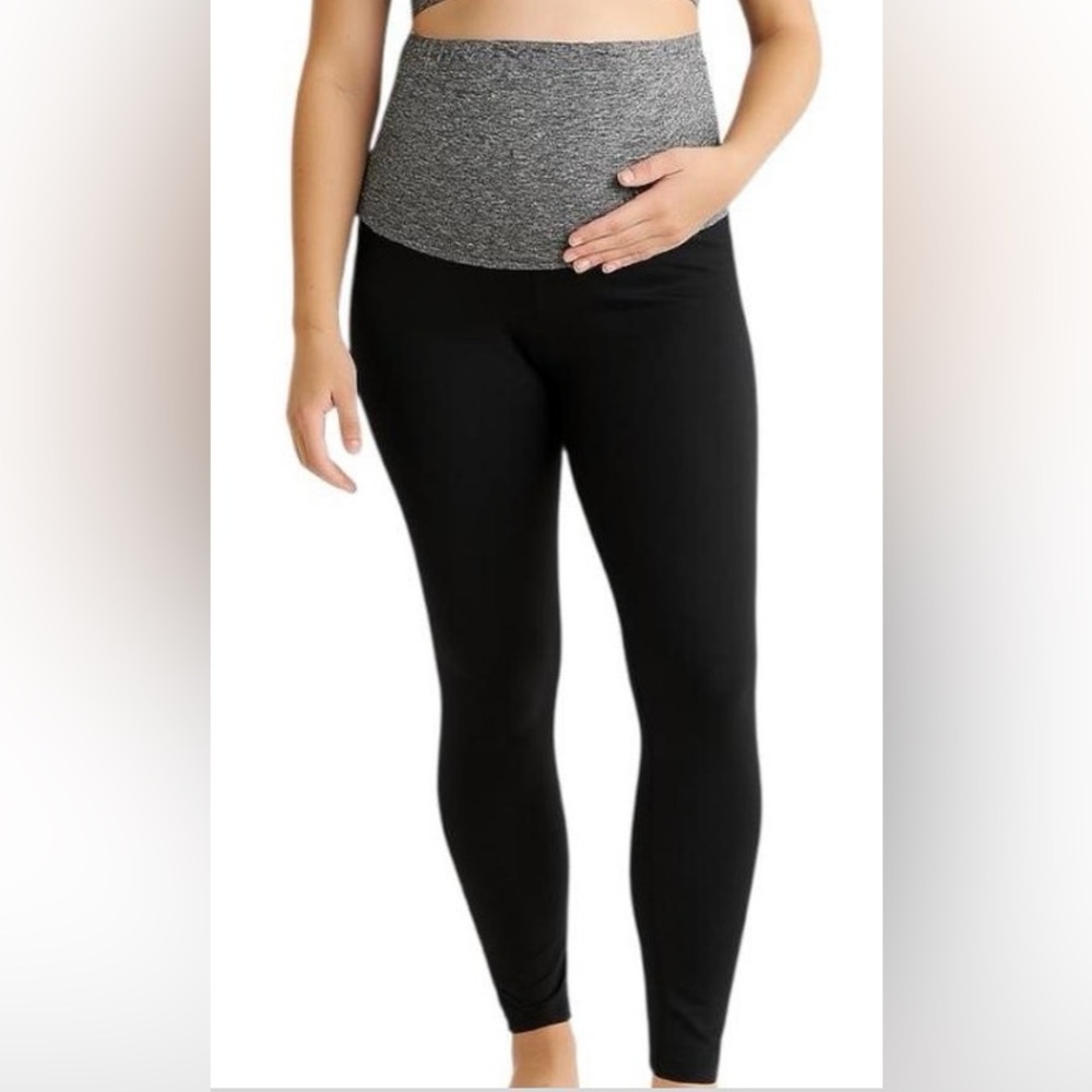 Time and Tru Black Maternity Leggings